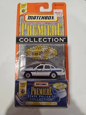 Mattel South Dakota Highway Patrol Matchbox Premiere State Police II Series 18 - Image 1 of 2