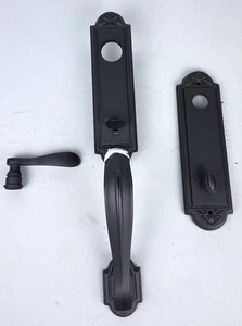 Baldwin Elizabeth einteiliges Einzylinder gleichschließendes Griffset - Satinschwarz - Bild 1 von 9