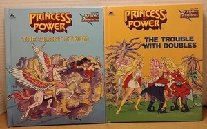 Princess of Power Golden Book She-Ra Heroic Champions Silent Storm Trouble Doubl - Picture 1 of 12
