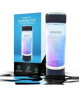 Hydrogen Water Bottle Generator, Water Ionizer with SPE PEM Water Filtration - Picture 1 of 6