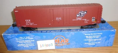 Atlas O #3003507-2 C&NW 50' Plug Door PS-1 (CGW) Boxcar O Scale Train Car 3 Rail - Image 1 of 4