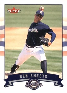 2002 Fleer #314 Ben Sheets Milwaukee Brewers - Bild 1 von 2
