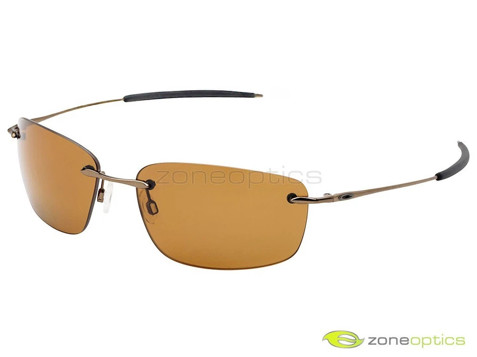 Oakley Nanowire 1.0 Polarized Sunglasses 30-754 Brown Chrome/Bronze (no etching) - Image 1 of 1