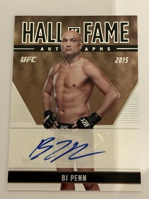2022 Chronicles UFC BJ Penn Hall Of Fame Auto  - Image 1 of 2