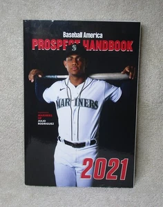 Official Baseball America 2021 PROSPECT HANDBOOK Julio Rodriguez Cover - Picture 1 of 3