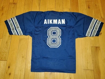Camiseta réplica vintage del equipo juvenil de la NFL campeón Troy Aikman Dallas Cowboys L Foto 1 de 4