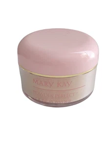 Mary Kay Beige Powder Perfect Loose Powder Classic Vintage Pink Top New in Box - Picture 1 of 5