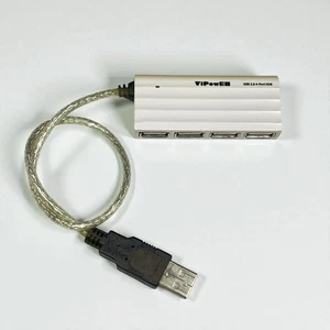 ROCKBAND Xbox 360 Wii PS2 PS3 USB 2.0 4-PORT USB HUB ViPowER  VP-H209B - Picture 1 of 8