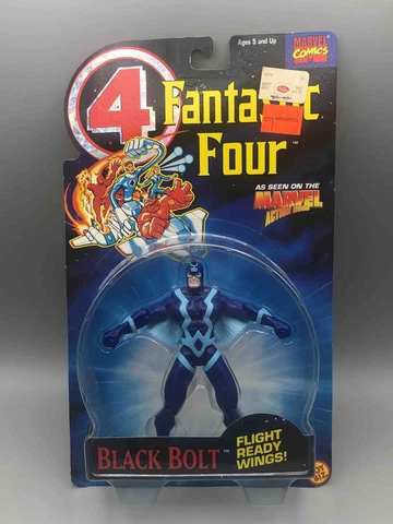 Fantastic Four - Black Bolt Action Figure Cover
