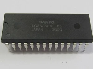 2 Stück/pcs. - LC36256AL-85 - SANYO DIP28 - 256K (32768x8bit) SRAM , Static RAM  - Picture 1 of 1
