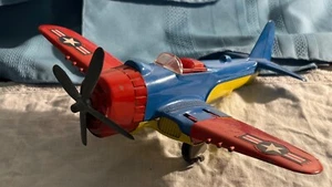 Hubley P-47 U.S. WWII Navy Thunderbolt Jagdflugzeug Made in USA schöne Form - Bild 1 von 6