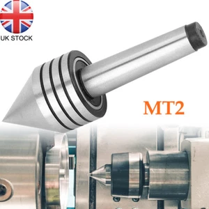 MT2 Live Revolving Center, Tool for Woodworking Lathe Machine 0.001 Accuracy New - Picture 1 of 12