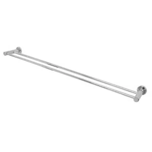 NEW 850mm Double Towel Rail Bathroom Rack Holder Chrome Castano Capri CADTRC - Picture 1 of 1