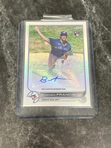 2023 Topps Chrome RC Auto Refractor AC-BF – Bowden Francis (Toronto Blue Jays) - Bild 1 von 2