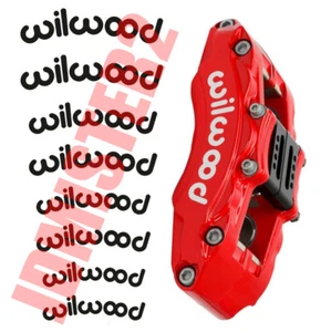 Wilwood Brake Caliper Decal Sticker Hi Temp Vinyl Decal Sticker *Fast Shipping* - Bild 1 von 2