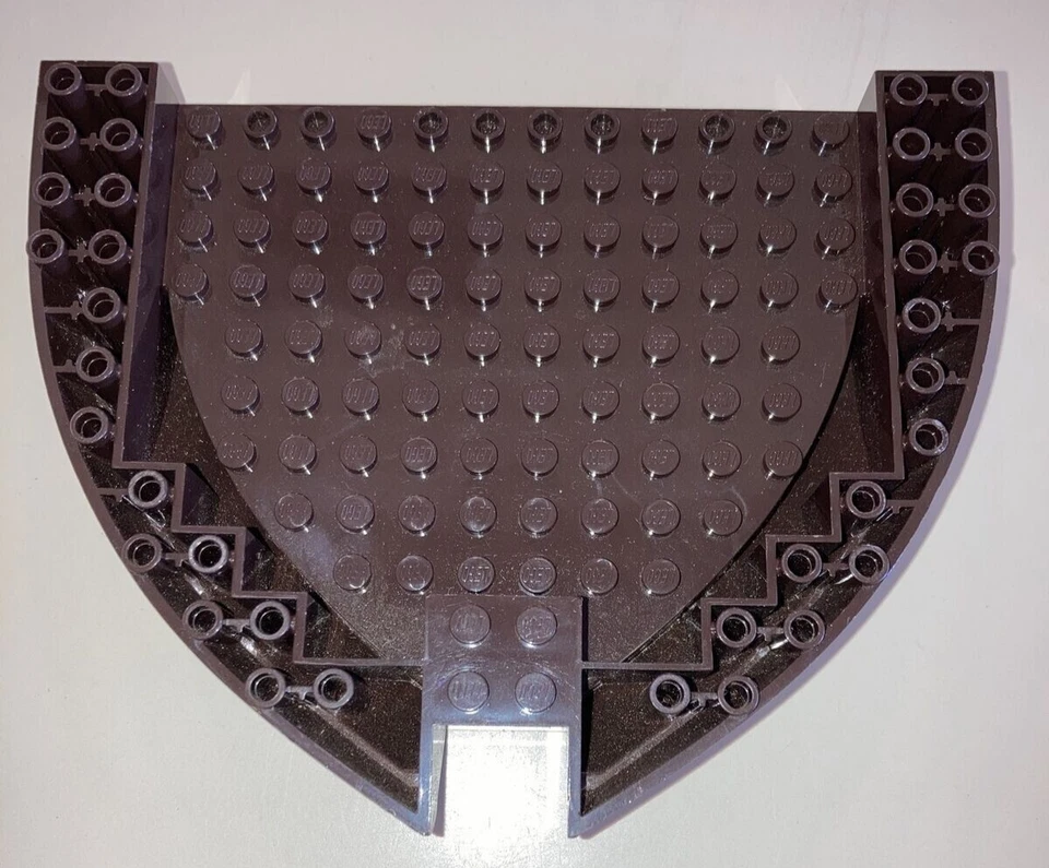 Coque Bateau Lego darkbrown Boat Hull ref 64651 set 10210 70810 79008 4195 Rare - Photo 1/1