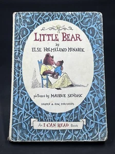1957 LITTLE BEAR-I CAN READ HARDCOVER BOOK BY ELSE HOLMELUND MINARIK 1st Edition - Picture 1 of 6