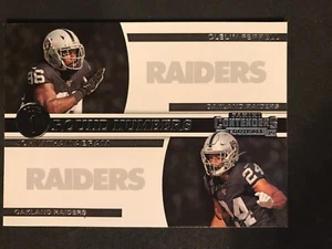 2019 Panini Contenders Round Numbers #RN-FA Clelin Ferrell Johnathan Abram - Picture 1 of 2