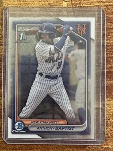 2024 Bowman - Chrome Prospects ANTHONY BAPTIST #BCP-141 1st Bowman - Picture 1 of 2