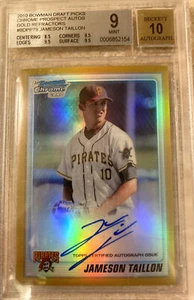 Jameson Taillon 2010 Bowman Draft Picks BGS 9/10 - Picture 1 of 1