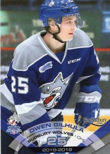 Owen Gilhula 2018-19 Sudbury Wolves