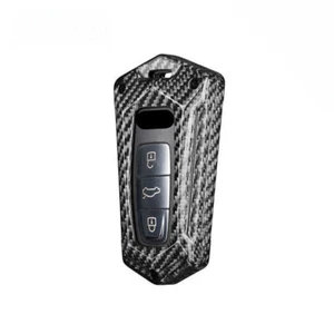 Carbon Fiber Car Key Fob Case Cover For Audi Q3 Q5 A7 A8 A6L A3 A4 A6 S8 Quattro - Picture 1 of 5