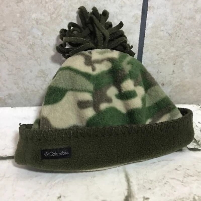 Columbia Sportswear Gorro Gorra Polar Camuflaje Pom Pom Talla Única Infantil Sombrero Verde Foto 1 de 4