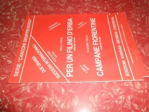 spartiti musicali vintage-per un felino d'erba-campane fiorentine-ed.mus. kansas - Foto 1 di 1