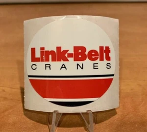 Link-Belt Crane Hardhat Aufkleber Gewerkschaft Eisenarbeiter Bergbau Sticker Streifen - Bild 1 von 1