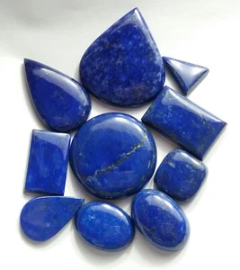288Ct Natural Lapis Lazuli Lot Nice Blue Color Mix Cabochon Loose Gems Wholesale - Picture 1 of 5