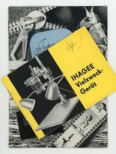 IHAGEE Prospekt Bedienungsanleitung EXAKTA VAREX VIELZWECKGERÄT Balgengerät - Bild 1 von 4