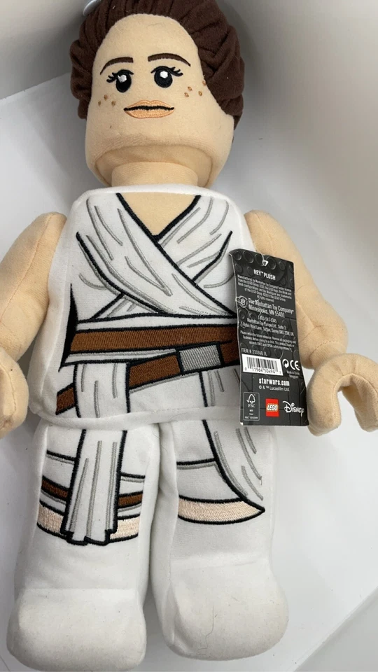 "Star Wars Rey Peluche Lego 13,5"" Alto 2019 Peluche Disney" Foto 1 de 4