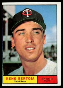 1961 Topps #392 Reno Bertoia Minnesota Twins EX - Picture 1 of 2