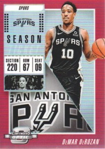 2018-19 Panini Contenders Optic Basketball Red #3 DeMar DeRozan