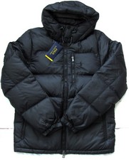 NEW Polo Ralph Lauren Men Ripstop Water Repellent Down Jacket Black Navy Loden