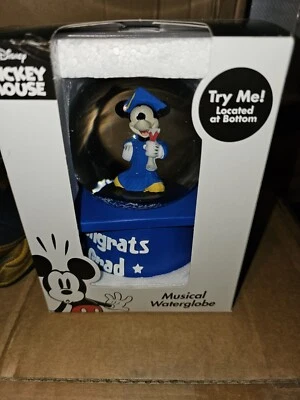 Globo de água Mickey formatura novo na caixa - Imagem 1 de 4