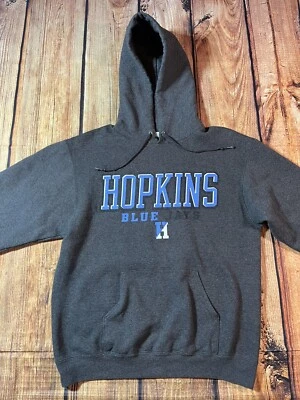 Sudadera con Capucha Vintage Champion Eco Fleece Hopkins Blue Jays Gris Talla Mediana Foto 1 de 4