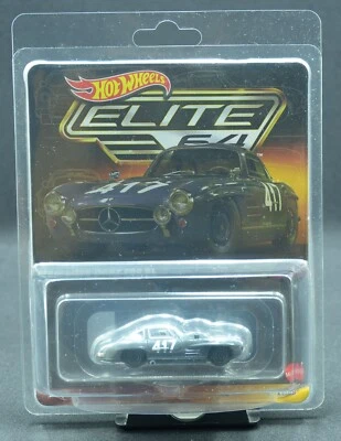 Mattel Hwc Elite 64 Mercedes-Benz 300 SL HNG51 Hot Wheels Collectors Nuovo Ovp - Immagine 1 di 2