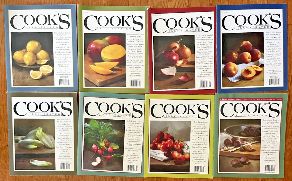 Cook's Illustrated Magazine 2014 2015 Lot of 8 including November/December issue - Image 1 of 1