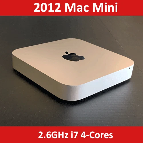 2012 Mac Mini | 2.6 GHz Quad-Core Intel Core i7 | 16 GB RAM | 1TB SSD + 4TB SSD - Image 1 of 1