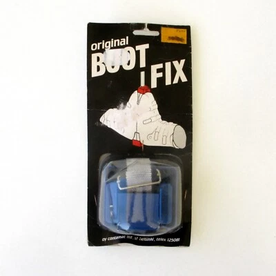 Ancien porte chaussures de ski - BOOT FIX - Made in Finlande - Sangle grise - Photo 1/4