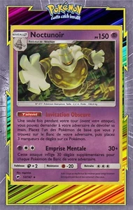 Noctunoir Holo - SL03: Brennende Schatten - 53/147 - Pokemon Karte Neu Französisch - Bild 1 von 1