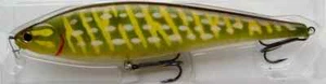 LUCKY CRAFT LL POINTER 200, GHOST NORTHERN PIKE, 8", LANGSAM SINKENDER KÖDER - Bild 1 von 1