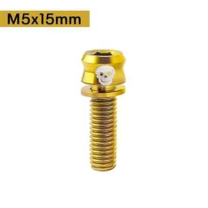 Road Bike Stem Bolts M5*15/17/19mm Cycling Accessories MTB Bicycle Screws - Picture 1 of 36