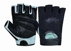 GRIP GEL GEPOLSTERTE FAHRRADHANDSCHUHE TRAINING FITNESS SPORT FAHRRAD HANDSCHUH W-1027 - Bild 1 von 6