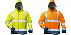 Softshelljacke Warnschutz Jacke Warnschutzsoftshelljacke - Bild 1 von 11