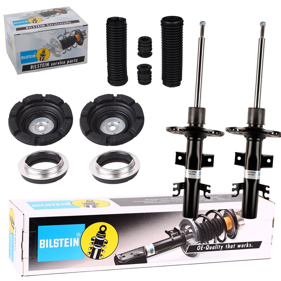 2x BILSTEIN B4 STOSSDÄMPFER + DOMLAGER VORNE für VW T5 TRANSPORTER MULTIVAN BUS - Bild 1 von 4