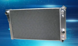 For 1984-1990 Chevy Corvette 5.7 L83/S10 V8 Conversions 3 ROW Aluminum Radiator - Picture 1 of 7