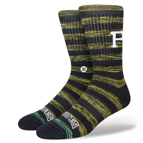 Stance Pittsburgh Pirates Twist Logo Crew Socks Cover