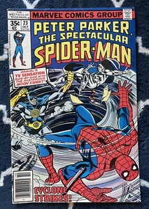 Spectacular  Spider-man 23 1st team up w/Moon Knight Marvel Comics 1978 - Picture 1 of 7